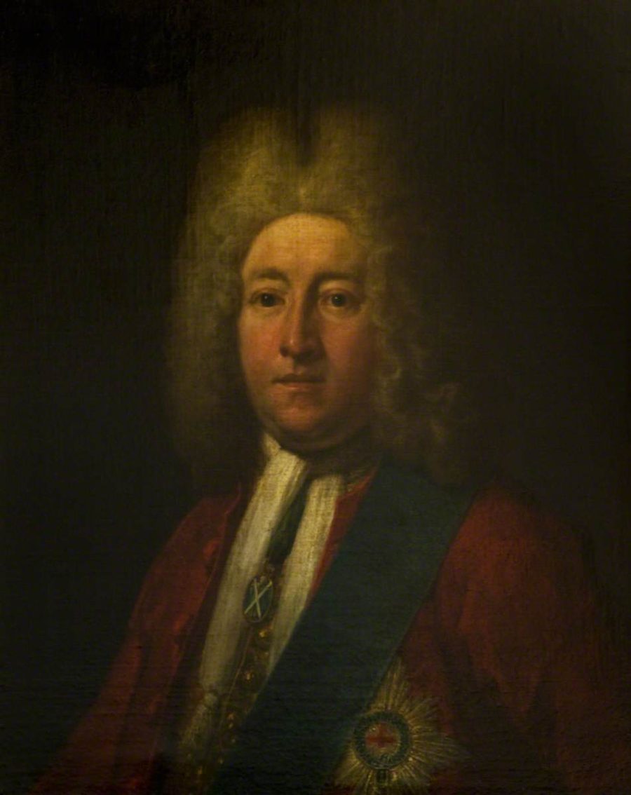Portrait of John Erskine, 6th Earl of Mar, by Hyacinthe Rigaud.